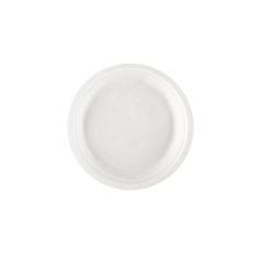 Image ASSIETTES 'BIONIC' Ø 15,5x1,4 CM BLANC BAGASSE (1000 UNITÉ) #1