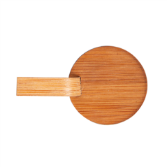 Image MINI PELLES POUR SNACKS  Ø 5 CM NATUREL BAMBOU (100 UNITÉ) #3