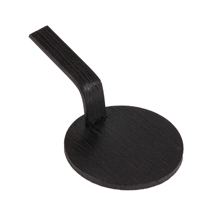 Image MINI PELLES POUR SNACKS  Ø 5 CM NOIR BAMBOU (100 UNITÉ) #1