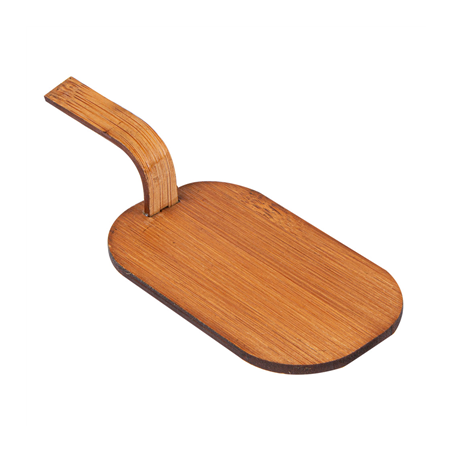 Image MINI PELLES POUR SNACKS  8x5 CM NATUREL BAMBOU (100 UNITÉ) #1