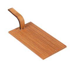 Image MINI PELLES POUR SNACKS 10x5 CM NATUREL BAMBOU (100 UNITÉ) #1