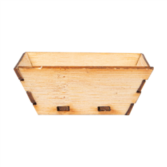 MINI RÉCIPIENTS POUR MISE EN BOUCHE 5x5x2 CM NATUREL BAMBOU (100 UNITÉ)