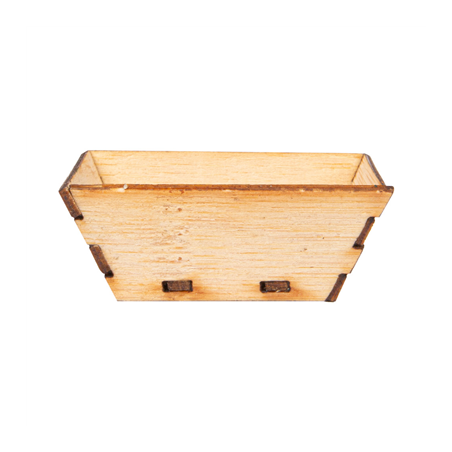 MINI RÉCIPIENTS POUR MISE EN BOUCHE  5x5x2 CM NATUREL BAMBOU (100 UNITÉ)