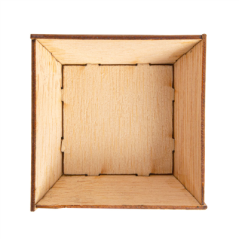 Image MINI RÉCIPIENTS POUR MISE EN BOUCHE  5x5x2 CM NATUREL BAMBOU (100 UNITÉ) #3