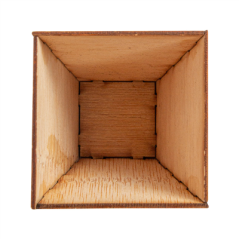 Image MINI RÉCIPIENTS POUR MISE EN BOUCHE  5x5x5 CM NATUREL BAMBOU (100 UNITÉ) #3