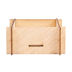 MINI RÉCIPIENTS POUR MISE EN BOUCHE 6,3x6,3x3 CM NATUREL BAMBOU (100 UNITÉ)