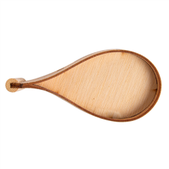 Image MINI CUILLÈRES POUR MISE EN BOUCHE  10,5x5x5 CM NATUREL BAMBOU (100 UNITÉ) #3