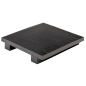 Image BASE SUSHI  15x15x2,5 CM NOIR BAMBOU (1 UNITÉ) #2