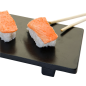 Image BASE SUSHI  50x23x2,5 CM NOIR BAMBOU (1 UNITÉ) #2