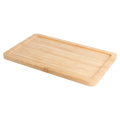 Image PLATEAU COCKTAIL  20,5x12,5x1 CM NATUREL BAMBOU (1 UNITÉ) #1