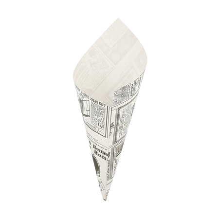 Image SACHETS EN POINTE 'TIMES' 70 G 70 G/M2 20x14 CM BLANC PARCH.INGRAISSABLE (2000 UNITÉ) #1