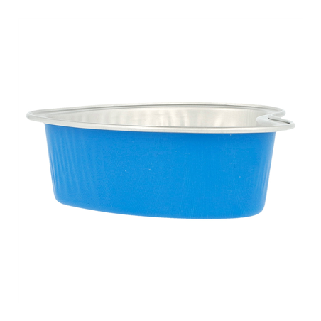 RECIPIENT PATISSERIE 100 ML 8,8x8,8x3 CM BLEU ALUMINIUM (100 UNITÉ)