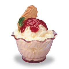 Image TULIPES DESSERTS 150 ML Ø 9,5/5x6 CM TRANSPARENT SAN (24 UNITÉ) #3