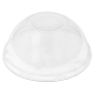 Image COUVERCLES COUPOLE POUR RÉCIPIENTS 206.08/09/11/25/26/27  Ø 8,5 CM TRANSPARENT PET (100 UNITÉ) #1
