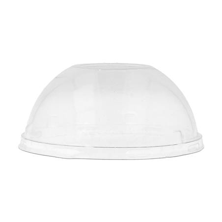 COUVERCLES COUPOLE POUR RÉCIPIENTS 206.08/09/11/25/26/27  Ø 8,5 CM TRANSPARENT PET (100 UNITÉ)