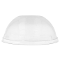 Image COUVERCLES COUPOLE POUR RÉCIPIENTS 206.08/09/11/25/26/27  Ø 8,5 CM TRANSPARENT PET (100 UNITÉ) #2
