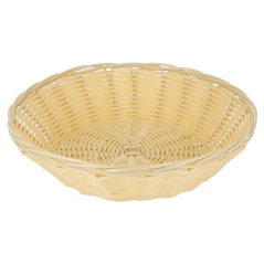 Image CORBEILLES SIMILAIRE OSIER RONDES  Ø 21x6 CM NATUREL PP (12 UNITÉ) #1