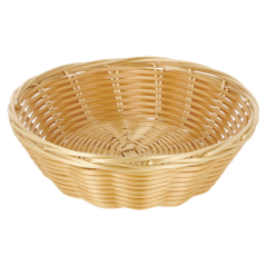 Image CORBEILLES SIMILAIRES OSIER RONDES  Ø 18x5 CM NATUREL PP (12 UNITÉ) #1
