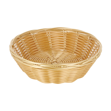 Image CORBEILLES SIMILAIRES OSIER RONDES  Ø 18x5 CM NATUREL PP (12 UNITÉ) #1