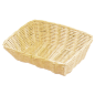 Image CORBEILLES SIMILAIRE OSIER RECTANGULAIRES  25x18,5x7,5 CM NATUREL PP (12 UNITÉ) #1