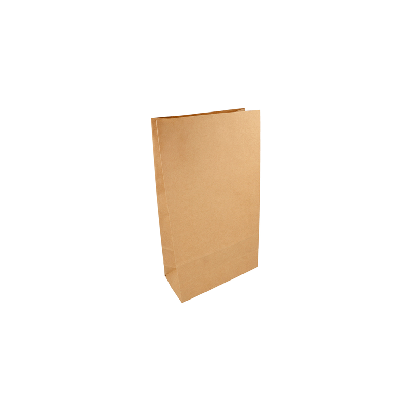 SACS SOS SANS ANSES  70 G/M2 20+9x34,5 CM NATUREL KRAFT (500 UNITÉ)