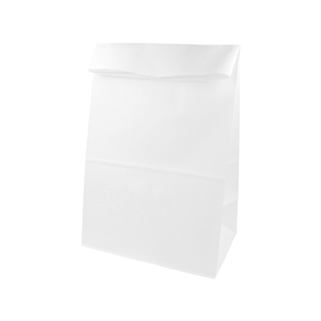 SACS SOS SANS ANSES  70 G/M2 20+9x34,5 CM BLANC CELLULOSE (500 UNITÉ)