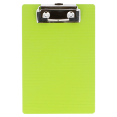 Image BASES RIGIDES AVEC CLIP POUR BLOCS COMMANDES 12x18 CM KIWI PP (12 UNITÉ) #1