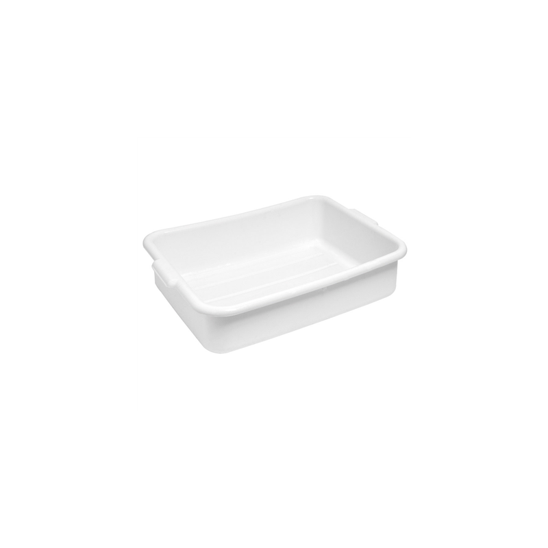 BAC MULTI-USAGES 54x39x18,5 CM BLANC PLASTIQUE (1 UNITÉ) BAC MULTI-USAGES 54x39x18,5 CM BLANC PLASTIQUE (1 UNITÉ)