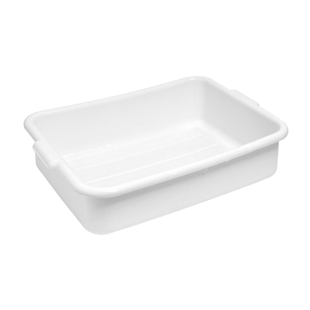 Image BAC MULTI-USAGES  54x39x18,5 CM BLANC PLASTIQUE (1 UNITÉ) #1