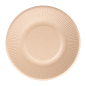 Image ASSIETTES 'BIONIC'  Ø 21x1,8 CM NATUREL BAGASSE (1000 UNITÉ) #1