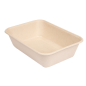 PLATEAUX + COUVERCLE 'BIONIC' 800 ML 19,3x13,5x5 CM NATUREL BAGASSE (400 UNITÉ) Image PLATEAUX + COUVERCLE 'BIONIC' 800 ML 19,3x13,5x5 CM NATUREL BAGASSE (400 UNITÉ) #2