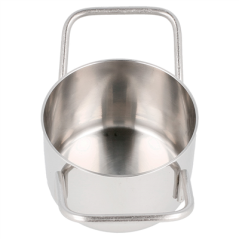 Image MINI SAUTOIRS 'ARTINOX'  Ø 8x4,5 CM ARGENTE INOX (6 UNITÉ) #3