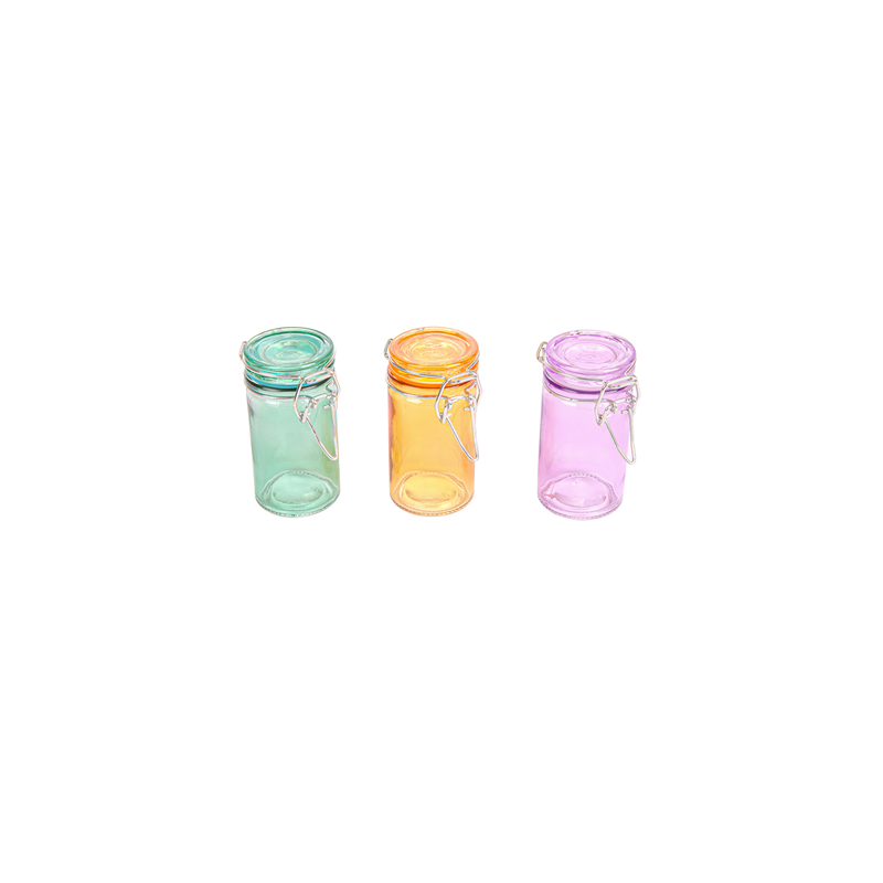 CANISTER POUR MISE EN BOUCHE 'WAKI GLASS' 70 ML Ø 4,5x8,6 CM ASSORTI VERRE (96 UNITÉ) CANISTER POUR MISE EN BOUCHE 'WAKI GLASS' 70 ML Ø 4,5x8,6 CM ASSORTI VERRE (96 UNITÉ)