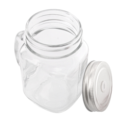 Image PICHET + COUVERCLE + PAILLE 'WAKI GLASS' 450 ML 10,5x8x13 CM TRANSPARENT VERRE (24 UNITÉ) #3