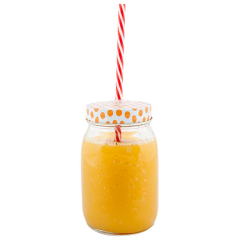 Image SET 6 PICHETS+PAILLE AVEC BOÎTE 530 ML Ø 8,8x13,3 CM TRANSPARENT VERRE (6 UNITÉ) #5