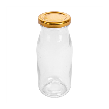 Image FLACON AVEC COUVERCLE 'WAKI GLASS' 265 ML Ø 6x13,5 CM TRANSPARENT VERRE (48 UNITÉ) #1