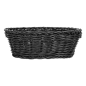 CORBEILLES SIMILAIRE OSIER OVALES 23x17x8 CM NOIR PP (12 UNITÉ) Image CORBEILLES SIMILAIRE OSIER OVALES 23x17x8 CM NOIR PP (12 UNITÉ) #2