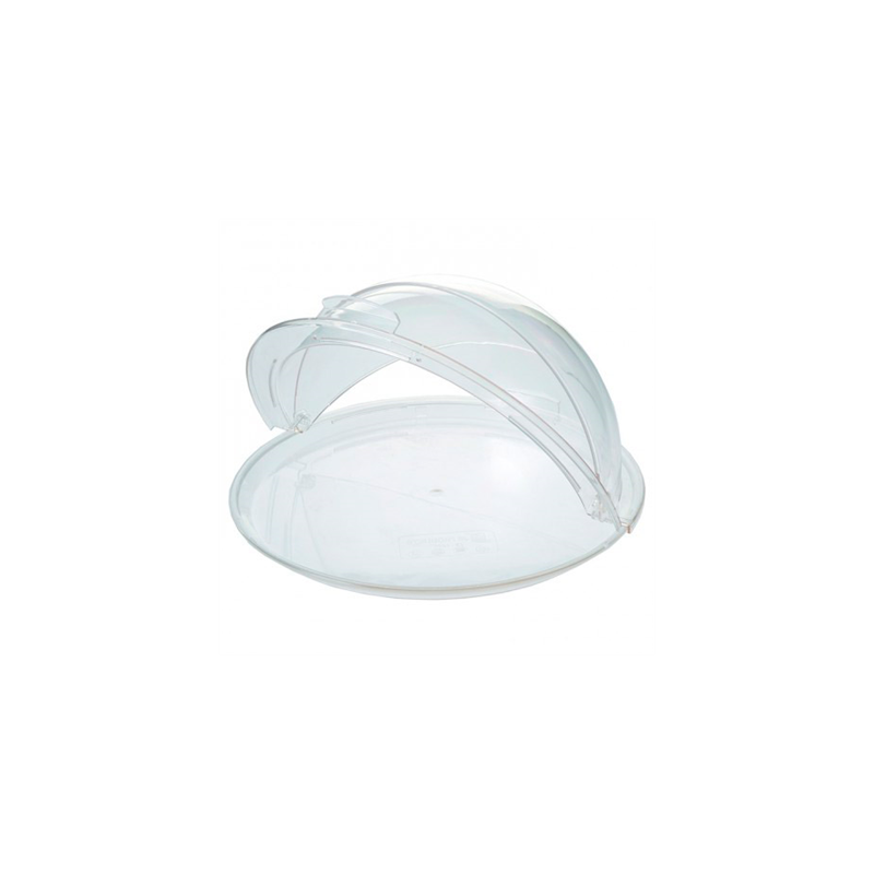 BASE POUR COUPOLE 207.80  Ø 40,5 CM TRANSPARENT POLYCARBONATE (1 UNITÉ)
