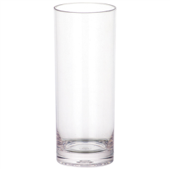 Image VERRES "CUBA LIBRE" 360 ML Ø 6,3/5,8x15,8 CM TRANSPARENT POLYCARBONATE (12 UNITÉ) #1