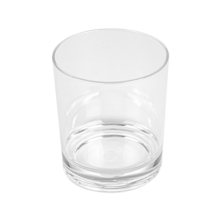Image VERRES À "WHISKY" 350 ML Ø 8,2/7,5x9,5 CM TRANSPARENT POLYCARBONATE (12 UNITÉ) #1