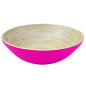 BOLS Ø 20x6 CM FUCHSIA BAMBOU (1 UNITÉ) Image BOLS Ø 20x6 CM FUCHSIA BAMBOU (1 UNITÉ) #1