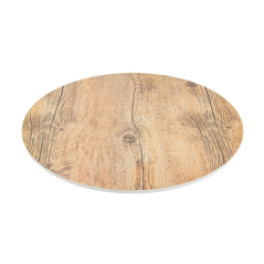 Image PLATEAUX RONDS 'ASAMI WARE'  Ø 33 x 0,4 CM COMPARAISON BOIS MÉLAMINE (3 UNITÉ) #1