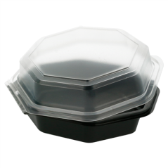 Image RÉCIPIENTS 443 ML 16x16x6 CM NOIR PS (405 UNITÉ) #3