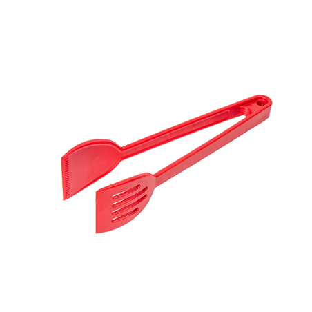 Image PINCE SERVICE 27 CM ROUGE POLYCARBONATE (1 UNITÉ) #1