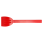 Image PINCE SERVICE  27 CM ROUGE POLYCARBONATE (1 UNITÉ) #3