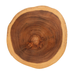 Image PLATEAUX PRÉSENTATION RONDES  Ø 30,5x3,5 CM NATUREL BOIS (4 UNITÉ) #3