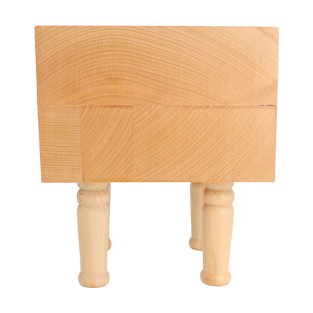 ÉLÉVATEUR  15,25x15,25x17,5 CM NATUREL BOIS (1 UNITÉ)