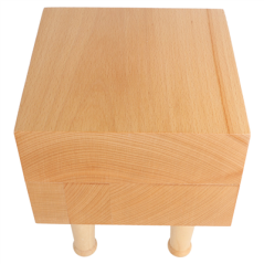 Image ÉLÉVATEUR  15,25x15,25x17,5 CM NATUREL BOIS (1 UNITÉ) #3