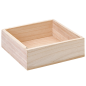 BOÎTE PRÉSENTATION BUFFET 16x15x5 CM NATUREL BOIS (1 UNITÉ) Image BOÎTE PRÉSENTATION BUFFET 16x15x5 CM NATUREL BOIS (1 UNITÉ) #2