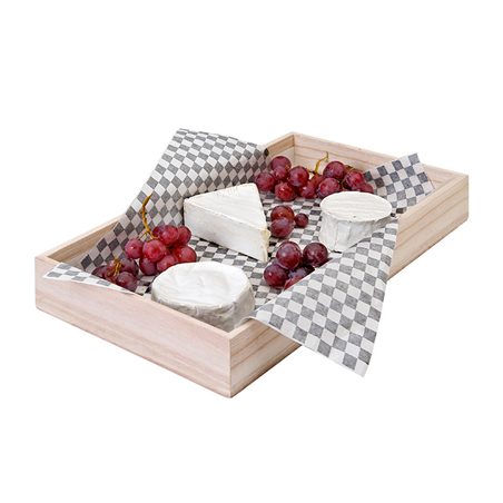 Image BOÎTE PRÉSENTATION BUFFET  60x40x7,5 CM NATUREL BOIS (1 UNITÉ) #1